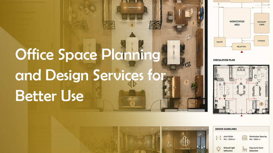 Office space planning and design services